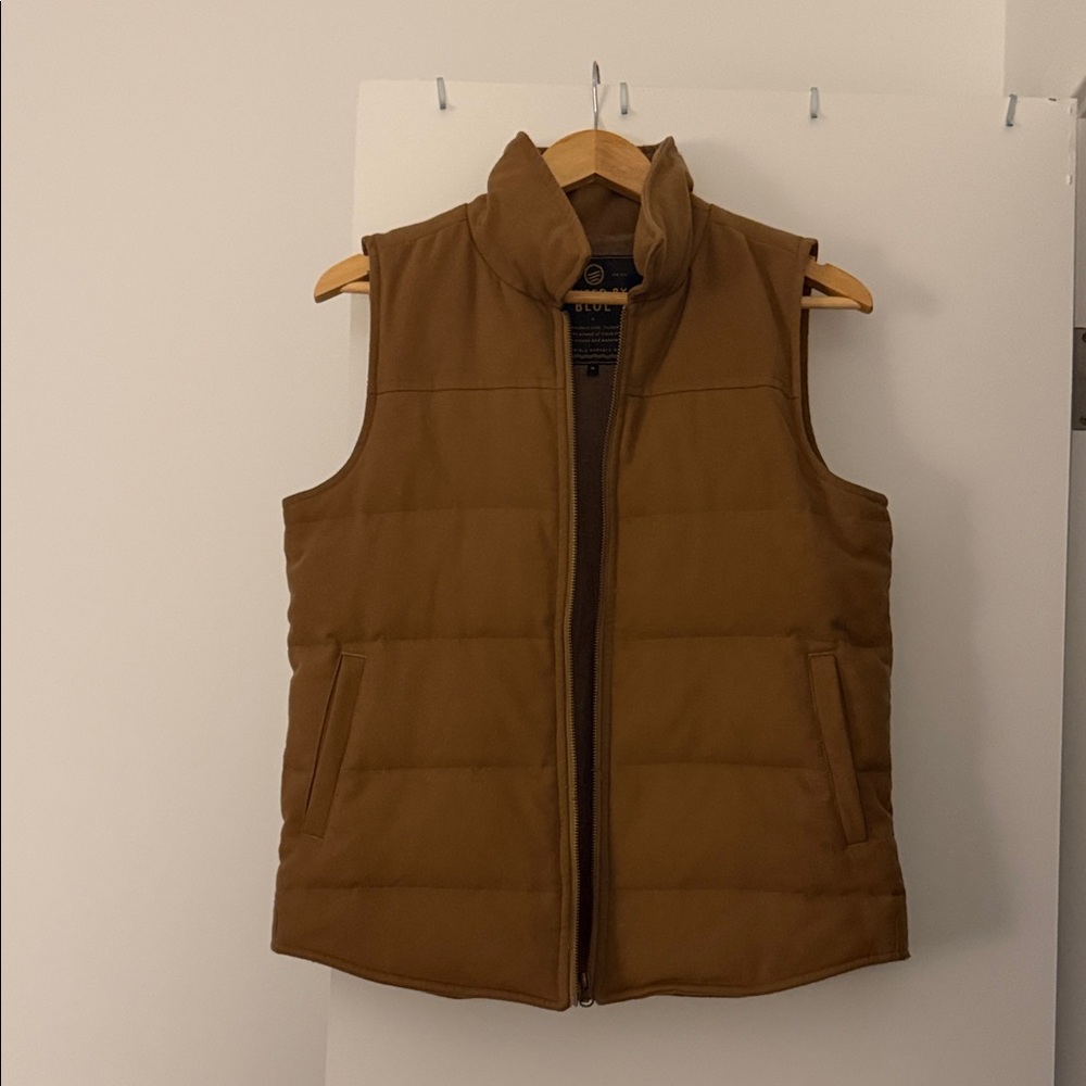 United By Blue Tan Puffer Vest